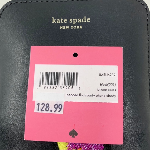 Kate spade iPhone case crossbody flock party phone - Picture 3 of 8